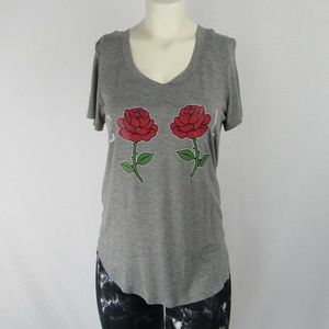 Cool Rose Heather Grey T-Shirt